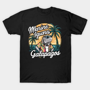 Galapagos marine iguana always enjoy summer T-Shirt